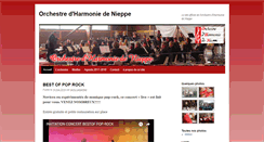 Desktop Screenshot of harmonie-nieppe.fr